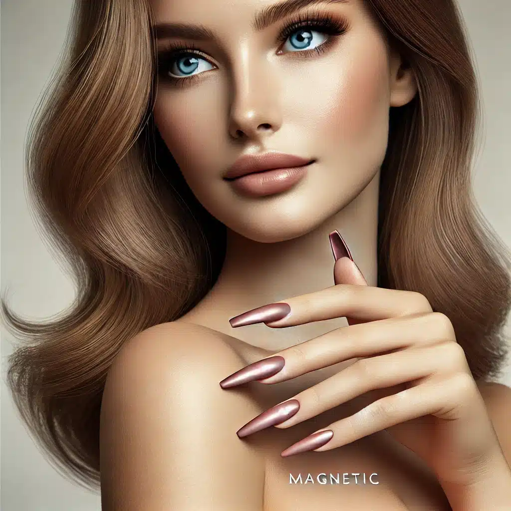 a hyper realistic 4k image of a woman's hand with nails